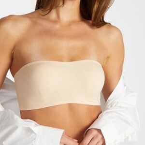NWT Dorina Noa Light Padded Bandeau Beige XL Y66